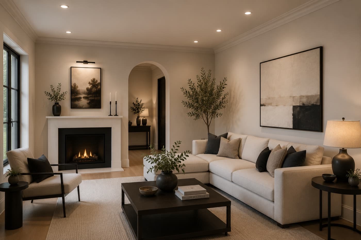 Interior Repaints by SRVNT Construction